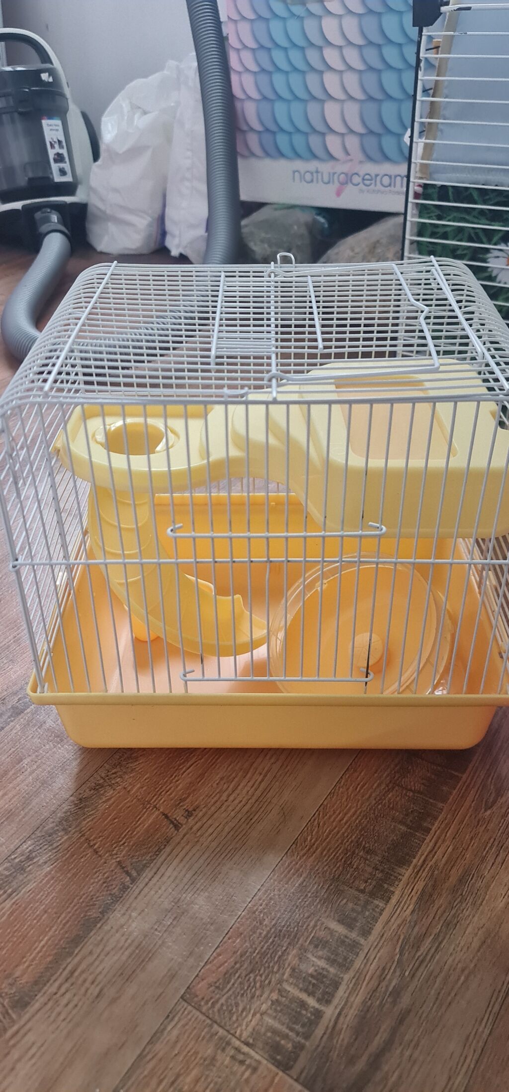 Cırtdan hamsterlər və tam avadanlıqlı qəfəs dəsti 2 qəfəs böyük və — Qəfəslər, Xırdalan (3)