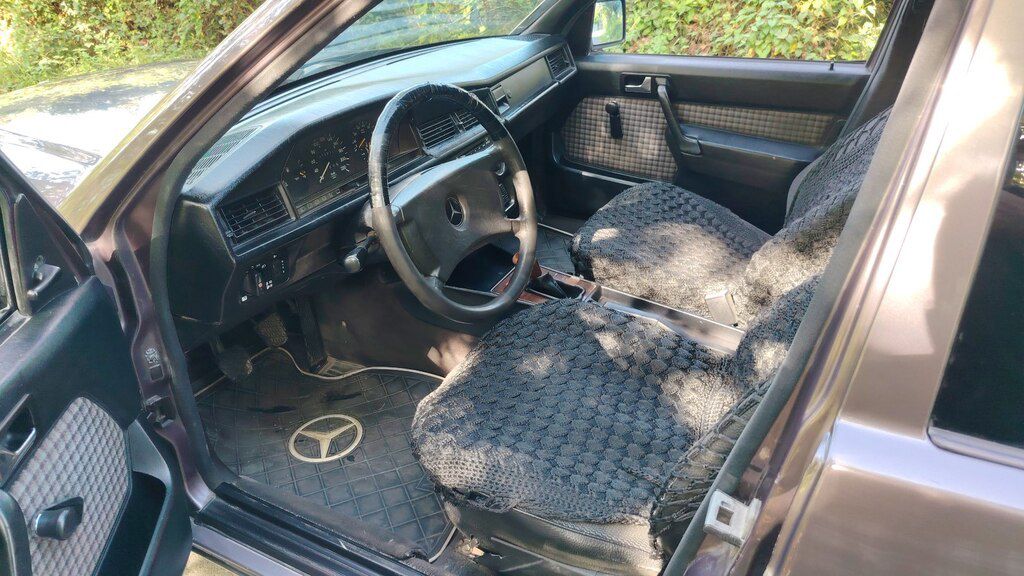 Mercedes 190, 2.0 L, 1991 il, 300 000 km 99-KF-317 — Avtomobillər, Zaqatala (8)