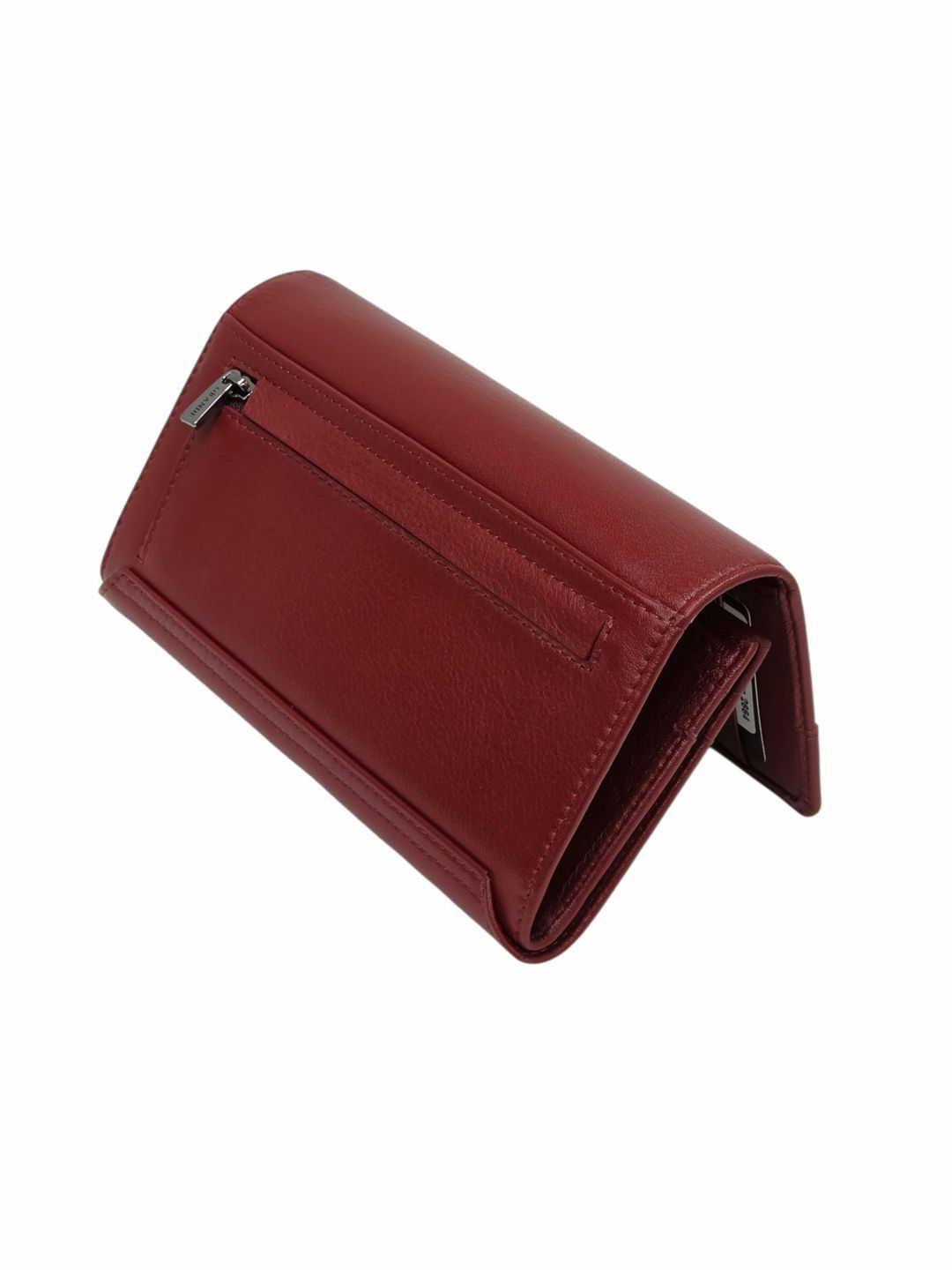 Pulqabı Grande, Grande 2664 Bordo, təbii dəri, 19x9.5 sm — Mallar, Bakı (3)