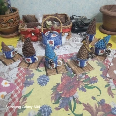 Çay dəsti, rəng - Mavi, Keramika — Bakı