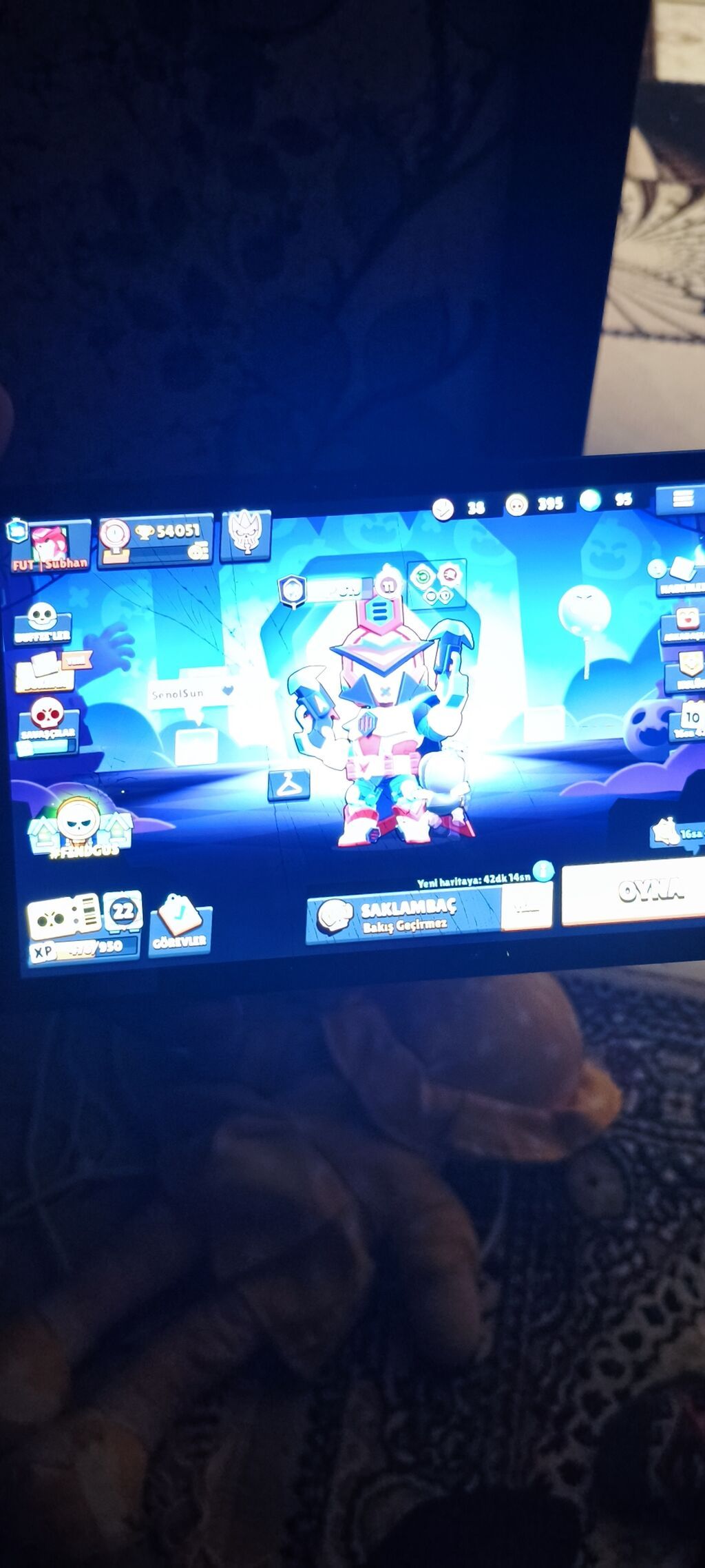 Brawl Stars oyunu üçün hesab - Kupa: təxminən 54 051 - Savaşçılar — Oyun dəstləri, Bakı (3)