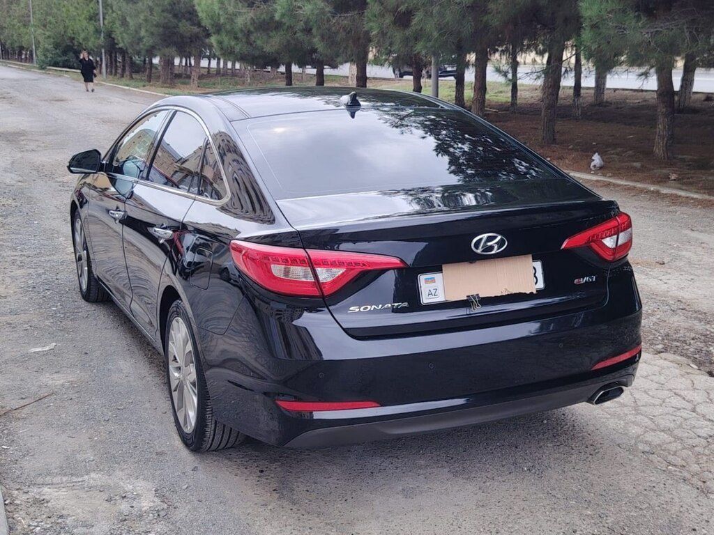 Hyundai Sonata, 1.7 L, 2016 il, 148 577 km — Avtomobillər, Şirvan (4)