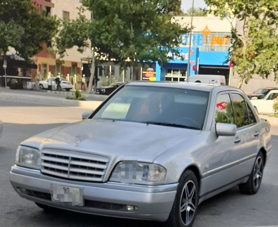 Mercedes C 200, 2.0 L, 1996 il, 258 500 km — Avtomobillər, Gəncə (2)