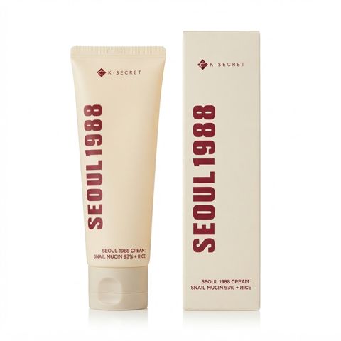 Üz kremi No Brand Seoul 1988 Cream: Snail Mucin 93% + Rice, 100 ml — Bakı