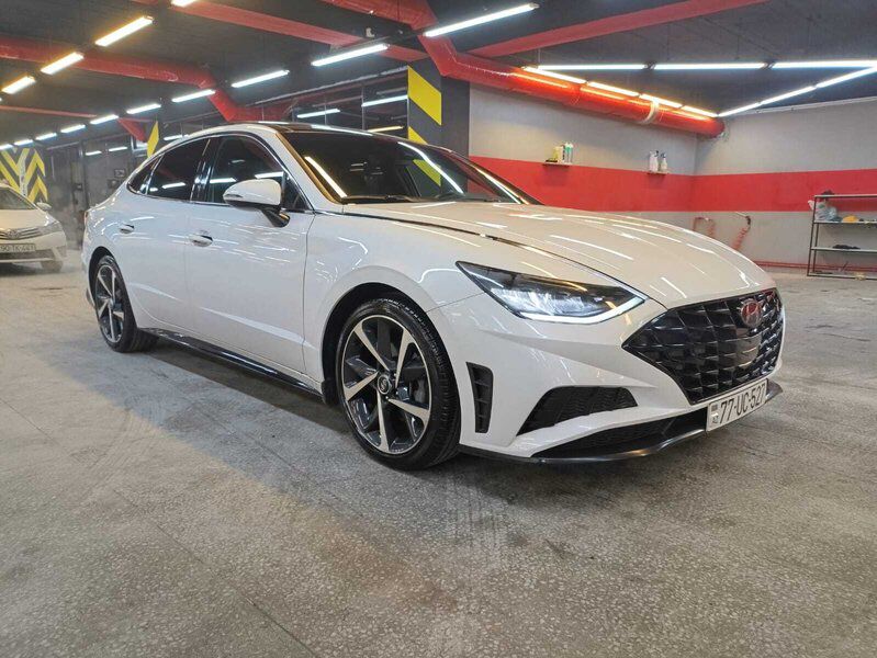 Hyundai Sonata 77-UC-527 — Minik avtomobili icarəsi, Bakı (4)