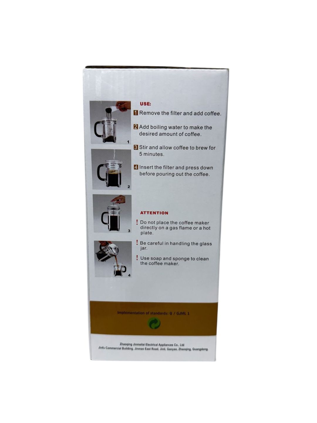 Frenç-press 1920751, alüminium, gümüşü/şəffaf, 850 ml — Mallar, Bakı (3)