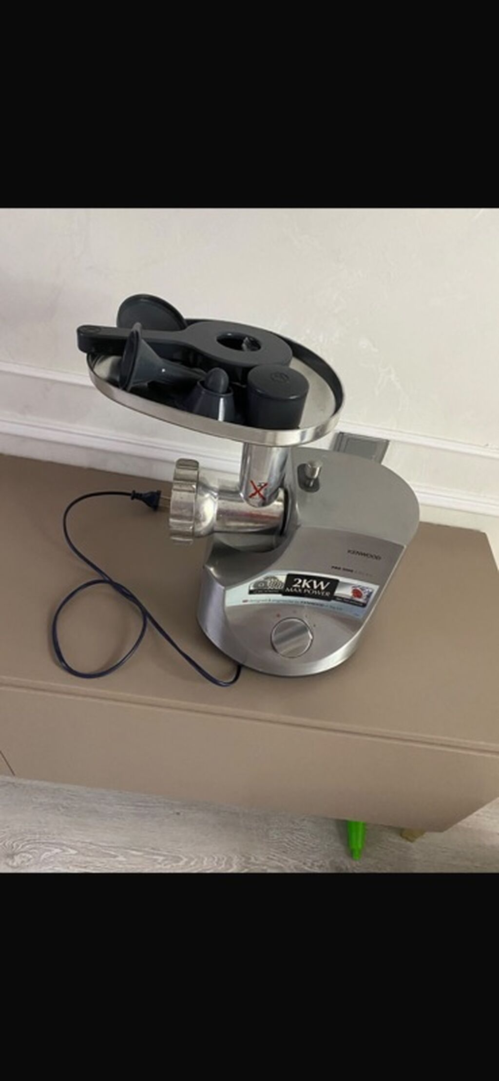 Elektrik ətçəkən maşın – Kenwood PRO 1600 (2 kW MAX Power) — Ət xırdalayıcılar və qurğular, Bakı