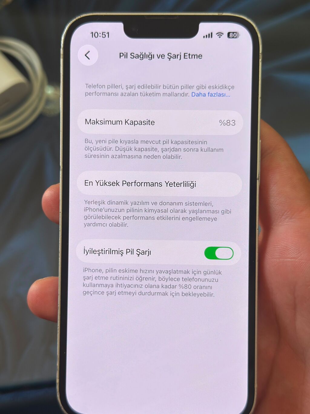 IPhone 14, 128 GB, Starlight — Apple iPhone, Sumqayıt (4)