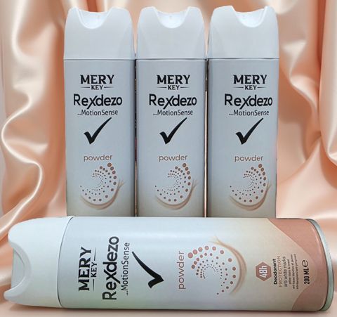 Dezodorant qadınlar üçün Mery KEY Rexdezo MotionSense Powder, 200 ml — Bakı