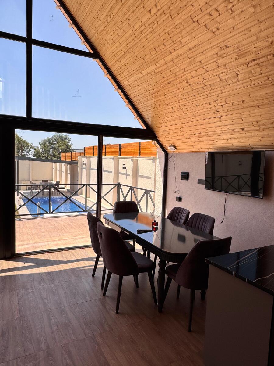 İcarəyə verilir 4 otaqlı həyət evi/bağ evi 125 m² — Ev, villa, Qəbələ (4)