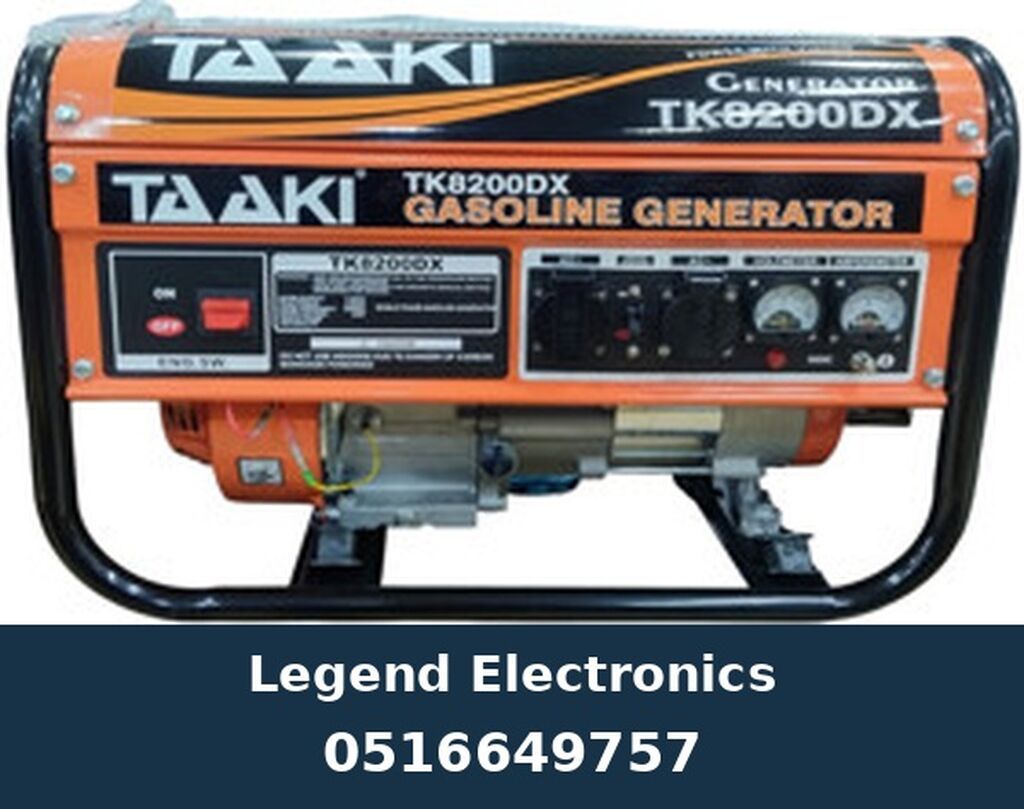 Elan başlığı: Generator Taki TK 8200DX Elan mətni: Taki TK 8200DX — Generatorlar, Bakı