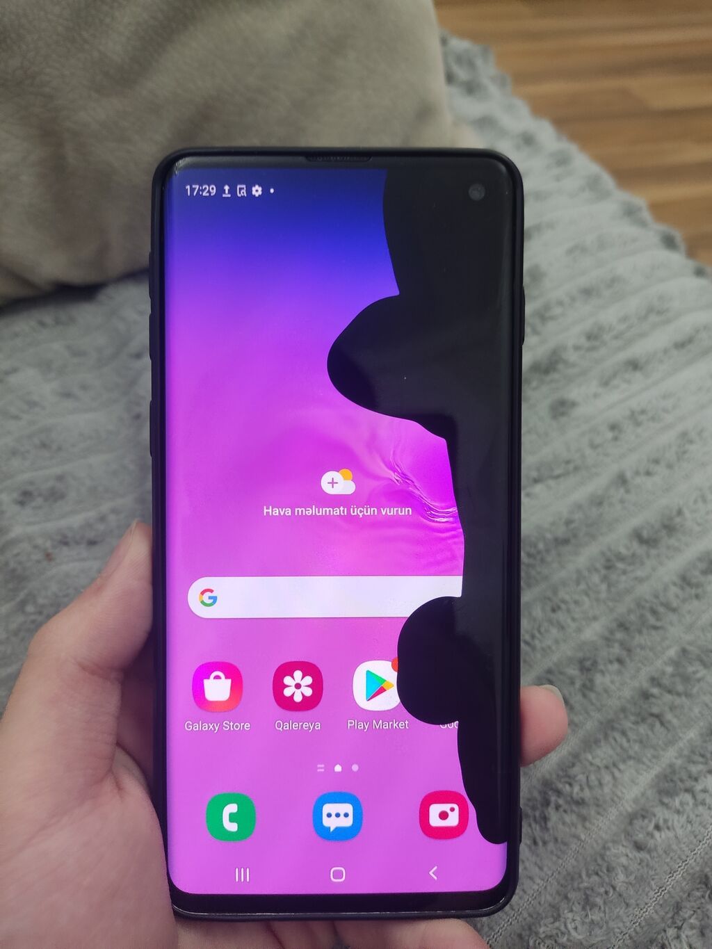 Samsung Galaxy S10, 128 GB, rəng - Ağ, Qırıq — Samsung, Xırdalan (3)
