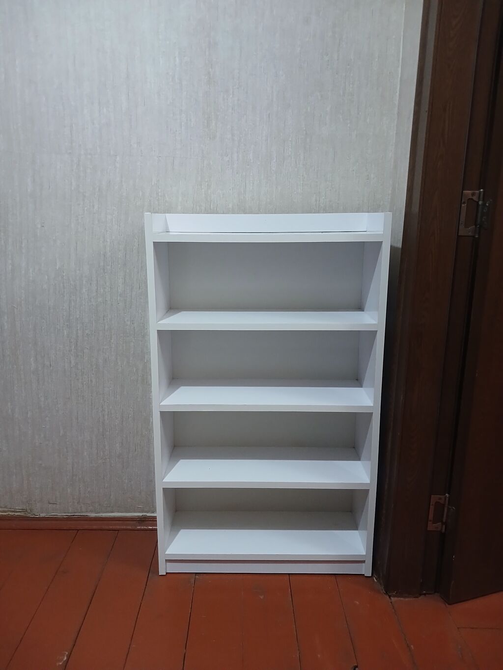 Ağ rəngli çoxməqsədli rəf sistemi - Material: laminat/taxta əsaslı — Rəflər, Bakı (3)