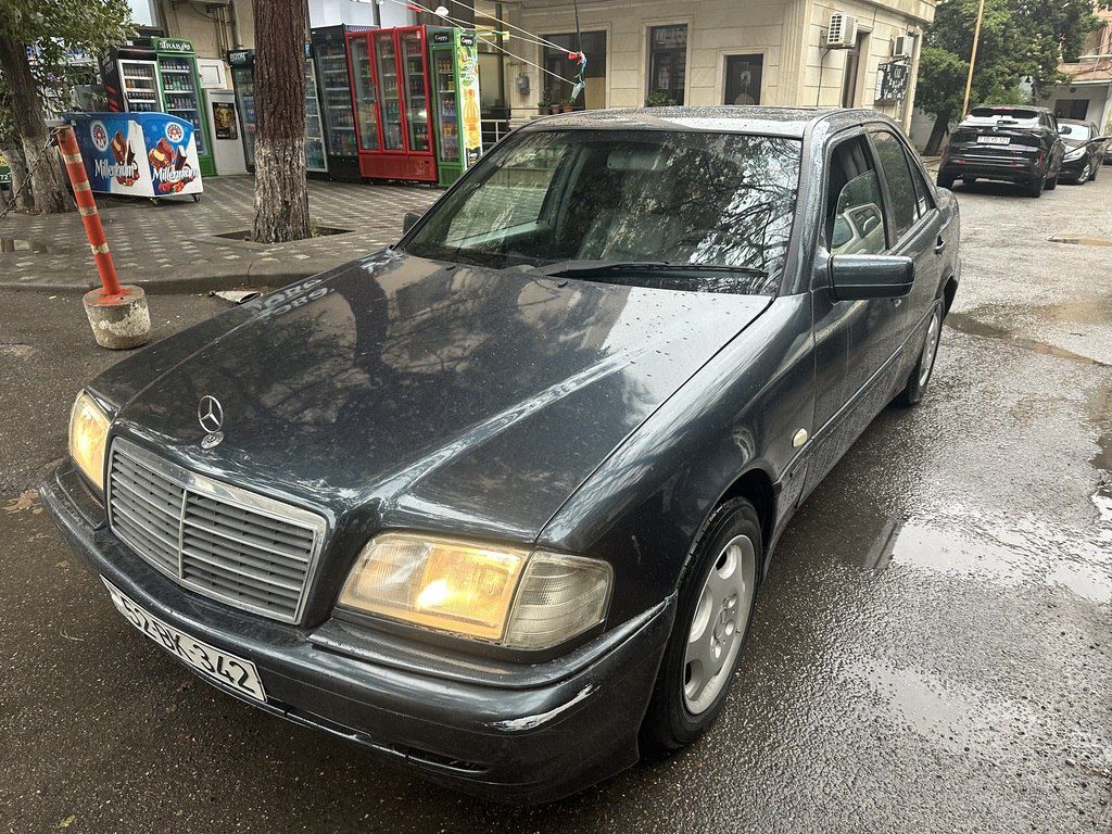 Mercedes C 200, 2.0 L, 1999 il, 190 000 km 52-BK-342 — Avtomobillər, Bakı (3)