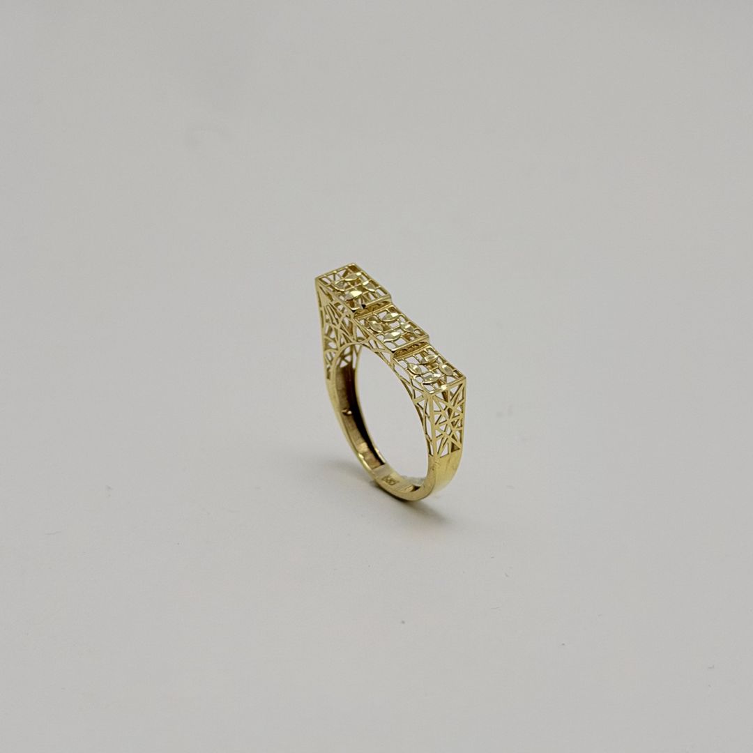 Üzük qadınlar üçün Azgold jewellery, qızıl 585 əyar, 1.27 q — Mallar, Bakı (3)