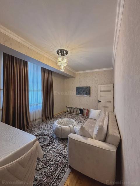 Kirayə verilir 2 otaqlı Mənzil Yeni tikili 75 m² Bakı, Nizami r., Qara Qarayev m — Zaman Bəy