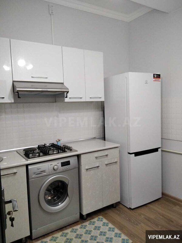 Nəsimi rayonunda 1 otaqlı Yeni tikili Kirayə verilir, 49 m² — Mənzil, Bakı (5)