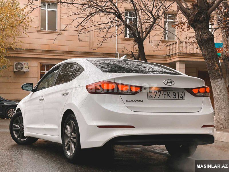 Hyundai Elantra 2018 77-FK-914 — Minik avtomobili icarəsi, Bakı (2)