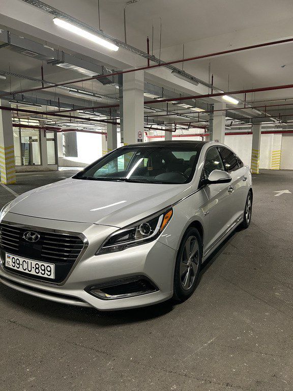 Hyundai Sonata, 2.0 L, 9.8 kWh, 2015 il, 210 621 km 99-CU-899 — Avtomobillər, Bakı (3)