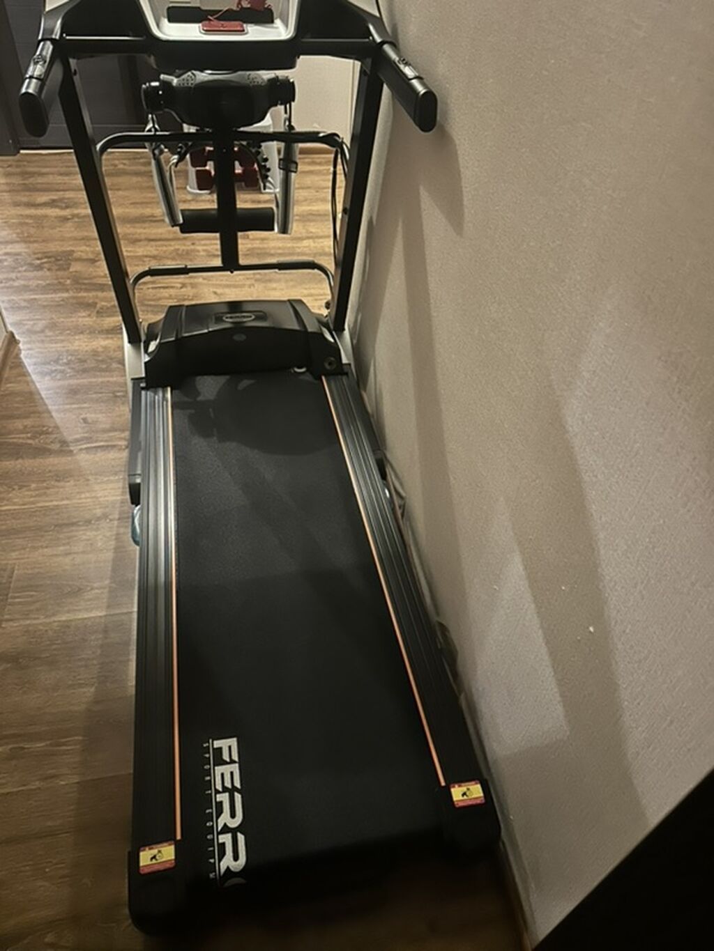 Ferro qaçış yolu – çoxfunksiyalı ev fitnes trenajoru - Geniş LED — Koşu simulyatorları, Qobu (3)