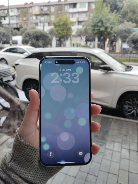IPhone 15, Ağ, Face ID — Bakı