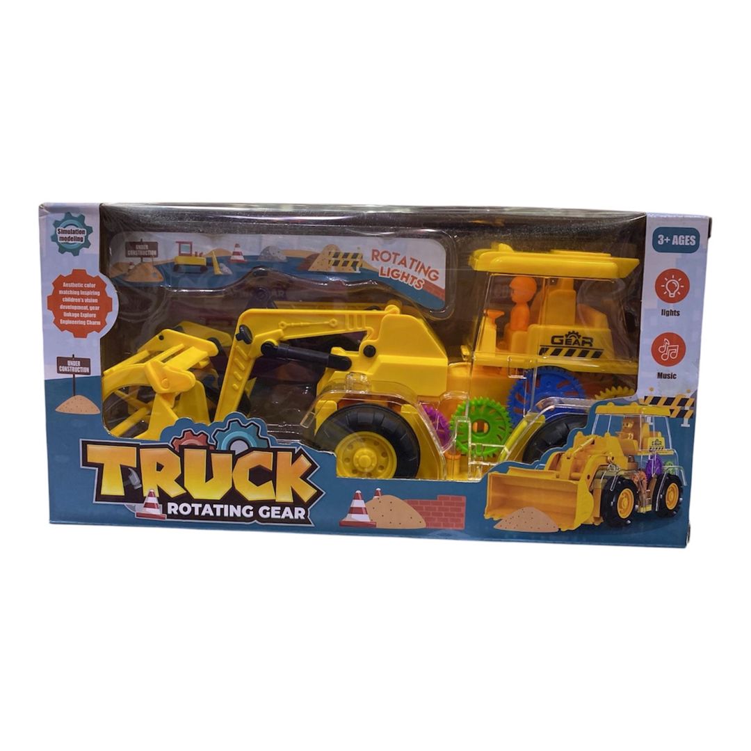 Oyuncaq traktor 6-45, plastik, sarı, 3+ yaş — Mallar, Bakı