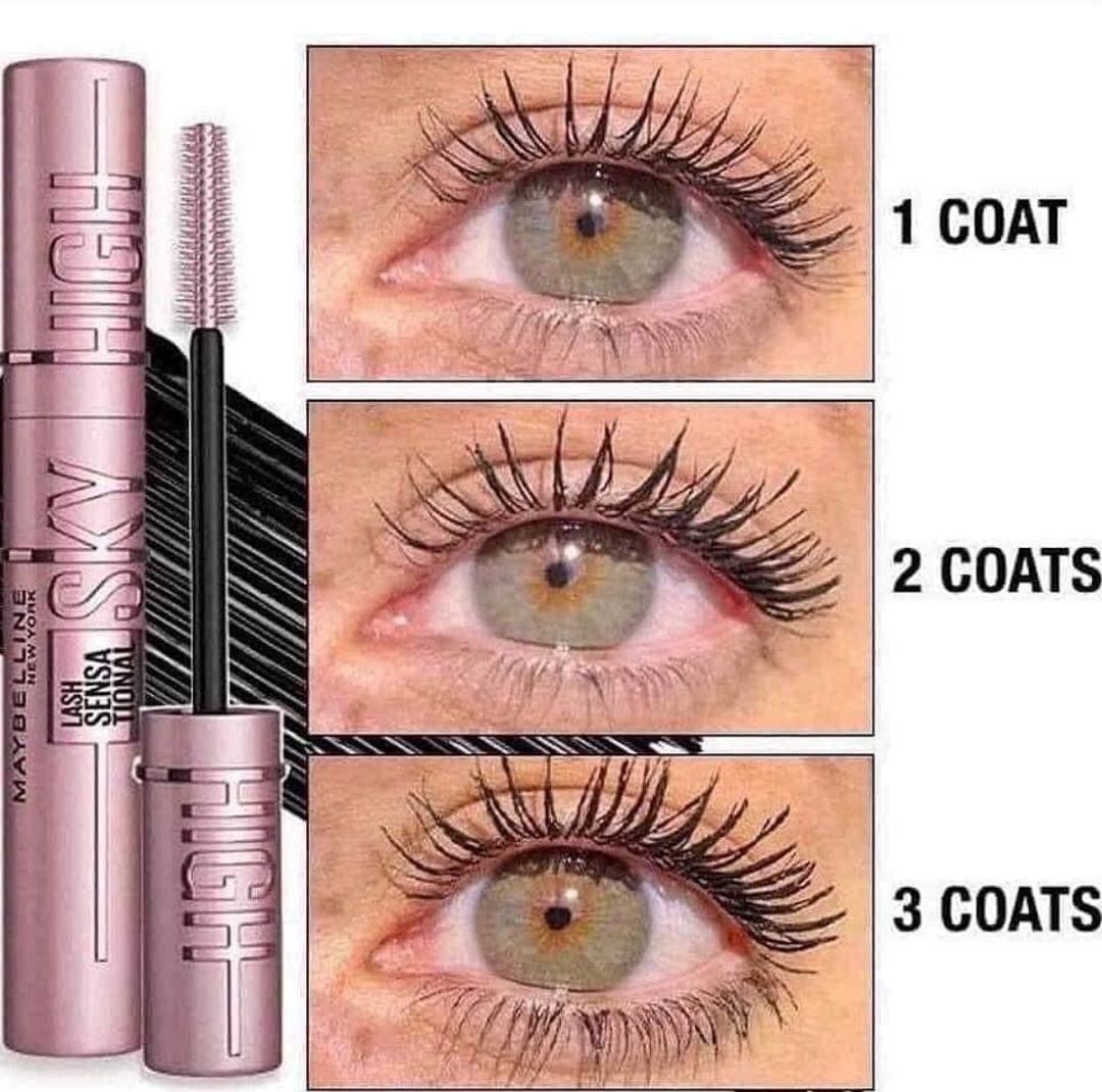 Kirpiklər üçün tuş No Brand Lash Sensational Sky High Very Black 20 ml — Mallar, Bakı