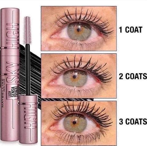 Kirpiklər üçün tuş No Brand Lash Sensational Sky High Very Black 20 ml — Bakı