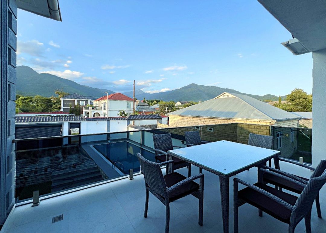 İcarəyə verilir 6 otaqlı həyət evi/bağ evi 240 m² — Ev, villa, Qəbələ (7)