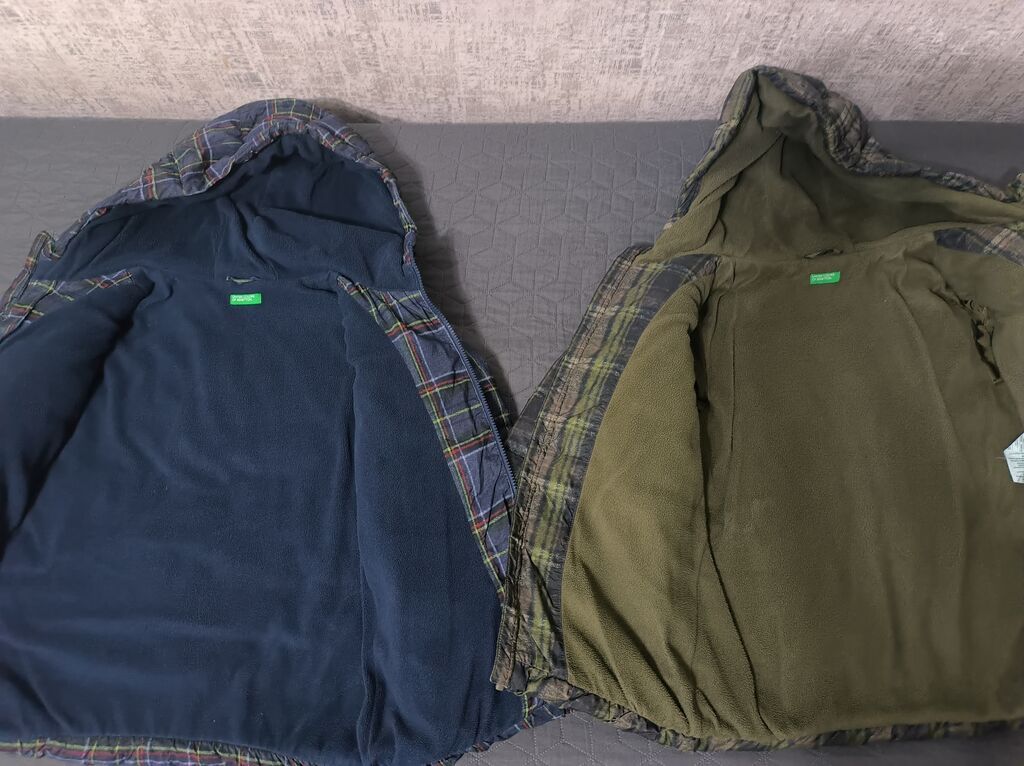 Uşaq üçün qalın qış gödəkçələri – 2 ədəd Original benetton — Uşaq geyimi, Bakı (2)