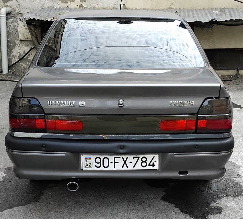 Renault 19, 1.6 L, 1996 il, 191 777 km 90-FX-784 — Avtomobillər, Bakı (2)