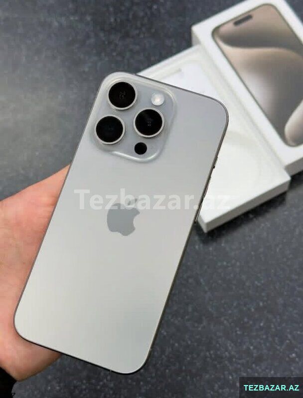Iphone 15pro max satlir yeni arginaldi — Smartfonlar, Bakı