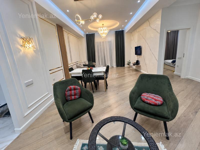 Satılır 3 otaqlı Bina evi menzil (Yeni tikili), 99 m², Xətai rayonu — Mənzil, Bakı (5)