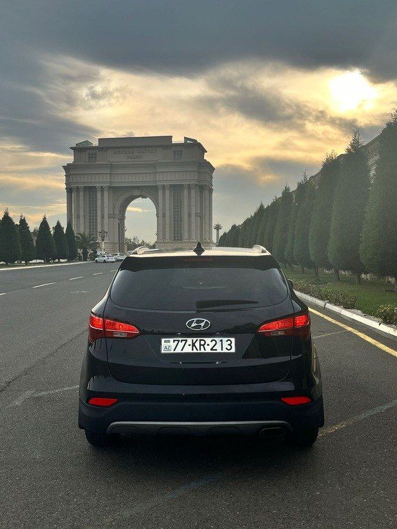 Hyundai Santa Fe, 2.4 L, 2014 il, 162 000 km 77-KR-213 — Avtomobillər, Gəncə (6)