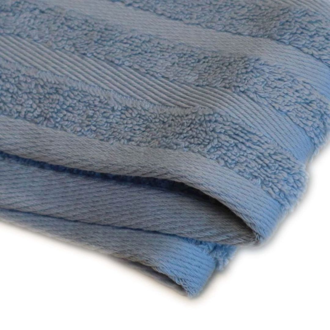 Üz və əllər üçün dəsmal Lasa Home A4, 50x100 sm, pambıq, mavi — Mallar, Bakı (2)