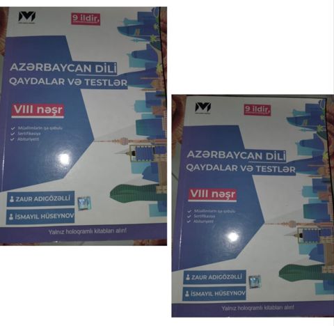 Məhsul: “Azərbaycan Dili – Qaydalar və Testlər” (Vııı nəşr), 2026-cı — Göytəpə