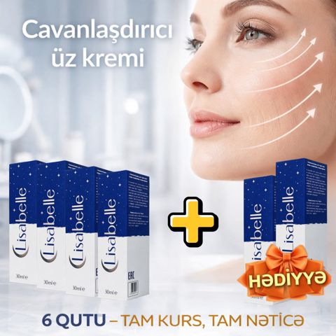 Cavanlaşdırıcı üz kremi Lisabelle, 30 ml,6 qutu dəst — Bakı