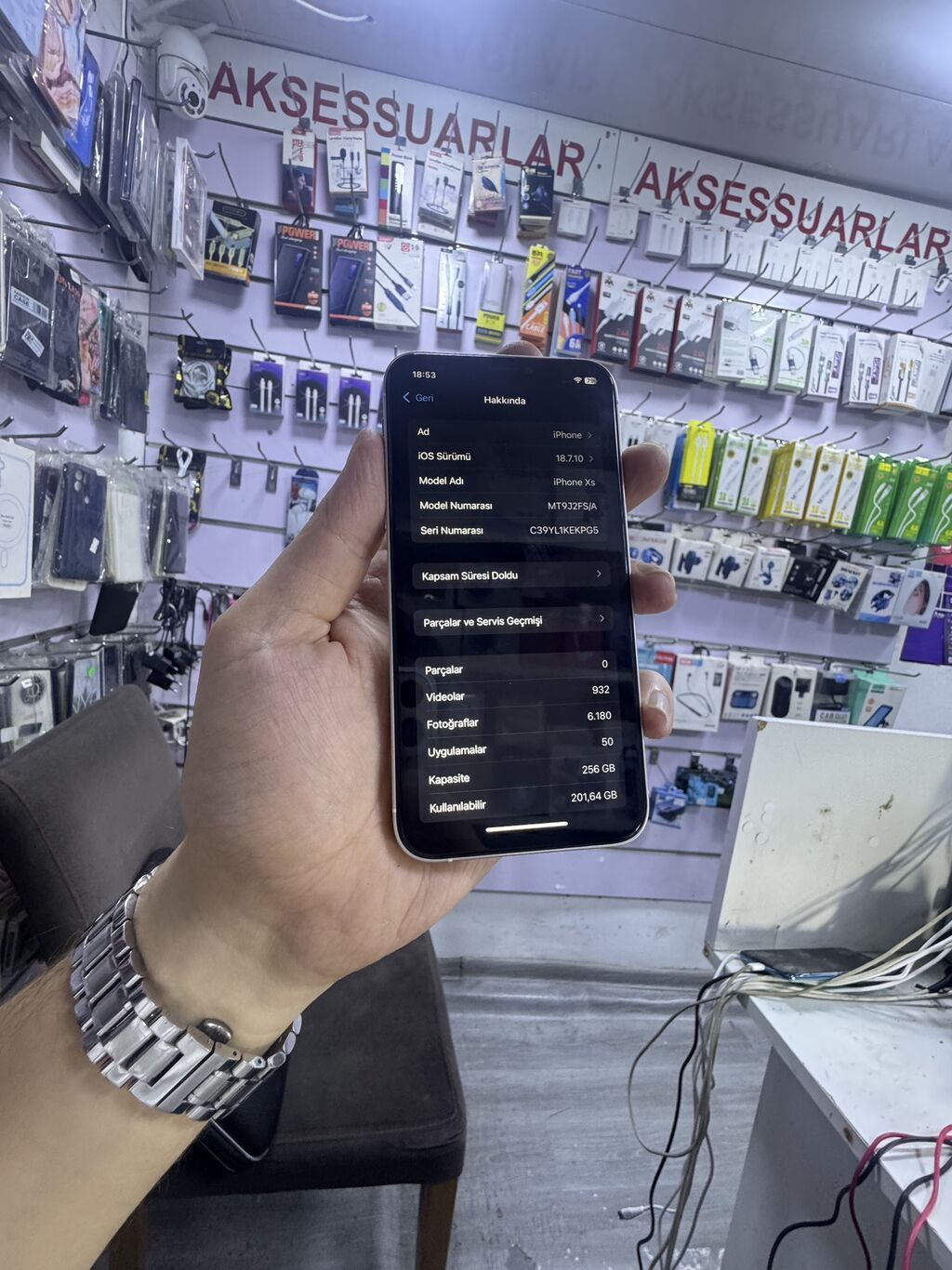 IPhone Xs, 256 GB, Natural Titanium — Apple iPhone, Bakı (2)