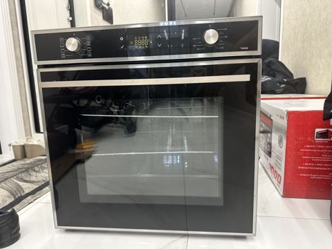 Quraşdırılan elektrik sobası – lot: Viotus - Ön panel: qara şüşə və — Bakı