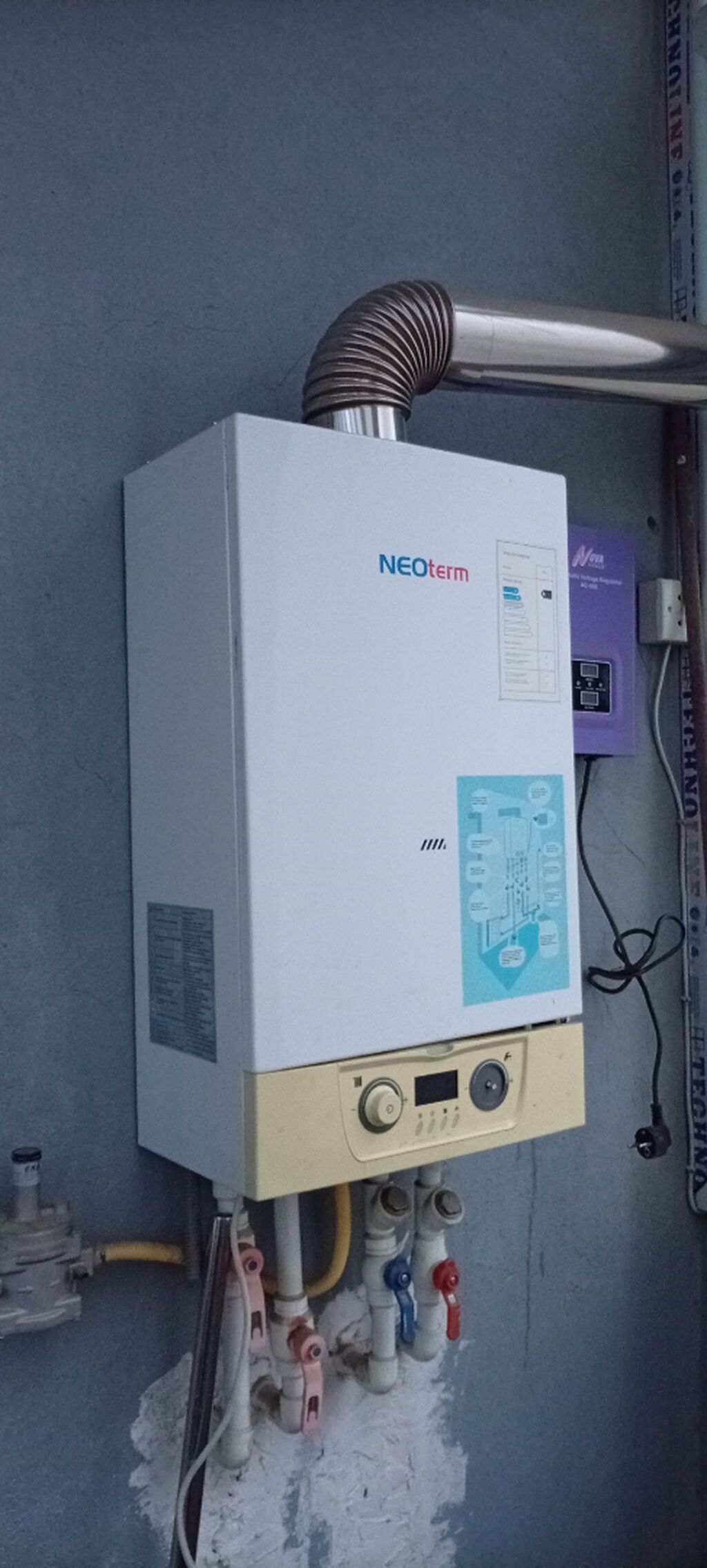 İşlənmiş Kombi Neoterm 24 kVt, Ünvandan götürmə, Zəmanətsiz, Kredit yoxdur — Kombilər, Bakı (2)
