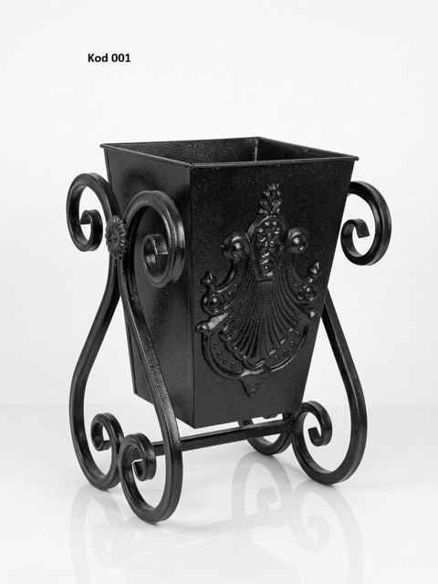 Zibil qabı, Metal, 25 L, Küçə üçün — Bakı