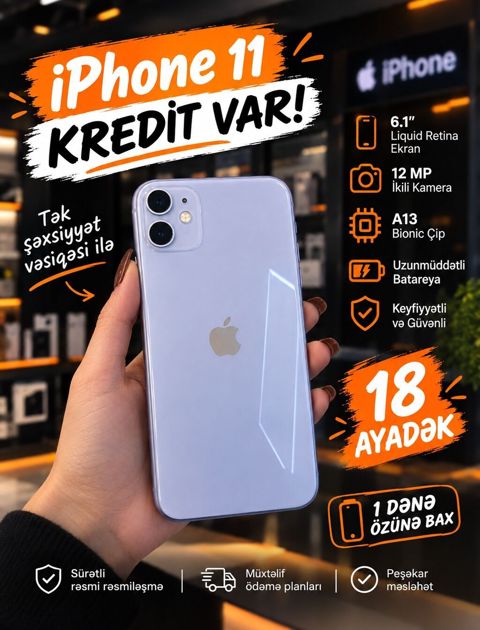 IPhone 11, Kredit — Bakı