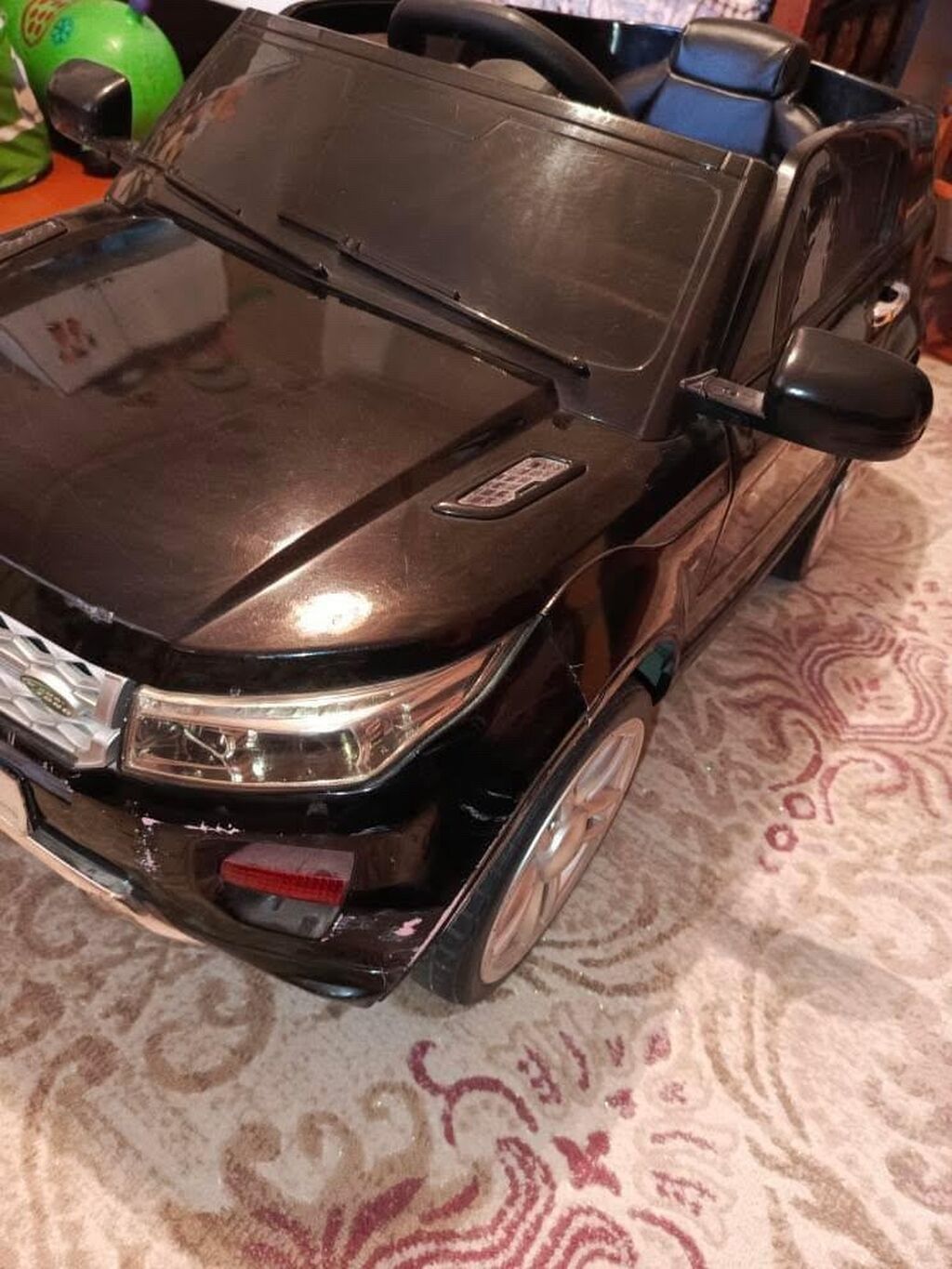 Uşaq üçün elektrikli maşın – qara rəng - Model: MaWin - Qiymət: 110 — Uşaq avtomobilləri, Bakı