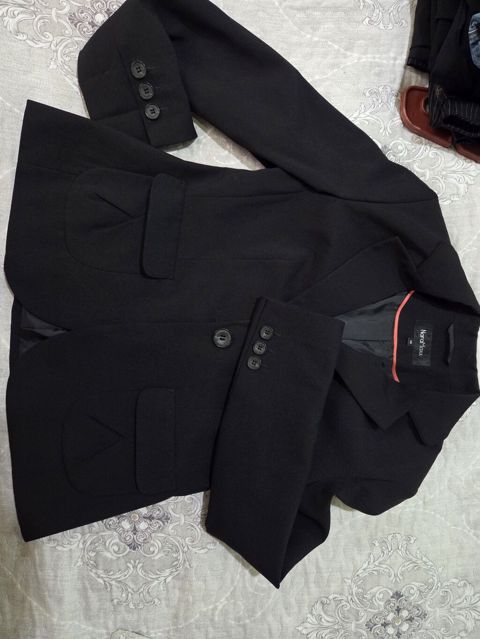 NaraMaxx qadın blazer ceket - Rəng: qara - Model: klassik, tək düyməli — Mehdiabad