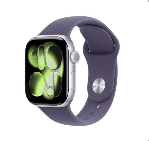 İşlənmiş, Smart saat, Apple, Sensor ekran, rəng - Bənövşəyi — Quba