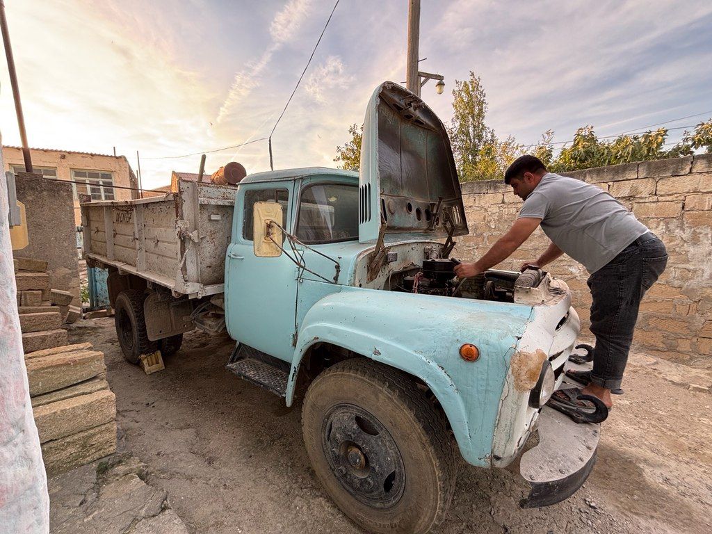 ZIL 131, 4.5 L, 1975 il, 484 784 km 01-CN-137 — Yük maşınları, Bakı (6)