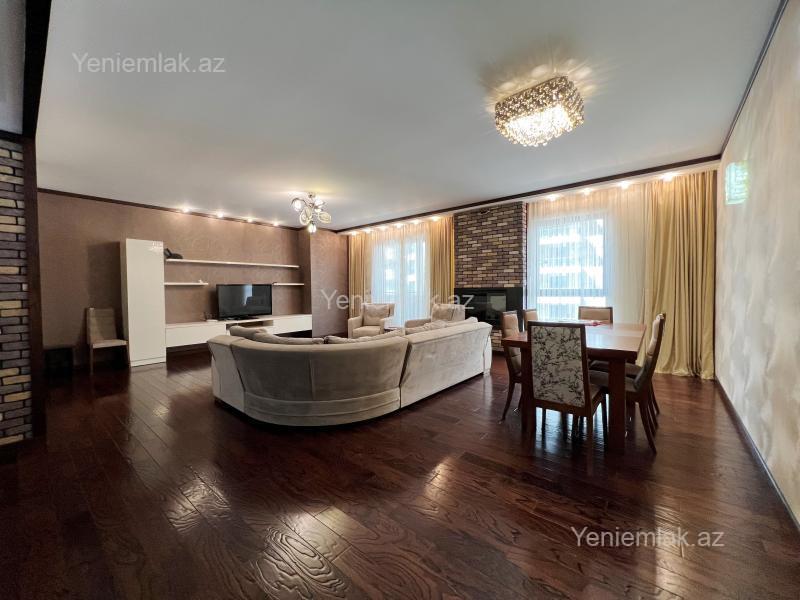 Kirayə 3 otaqlı Bina evi menzil (Yeni tikili), 165 m², Səbail rayonu — Mənzil, Bakı (4)