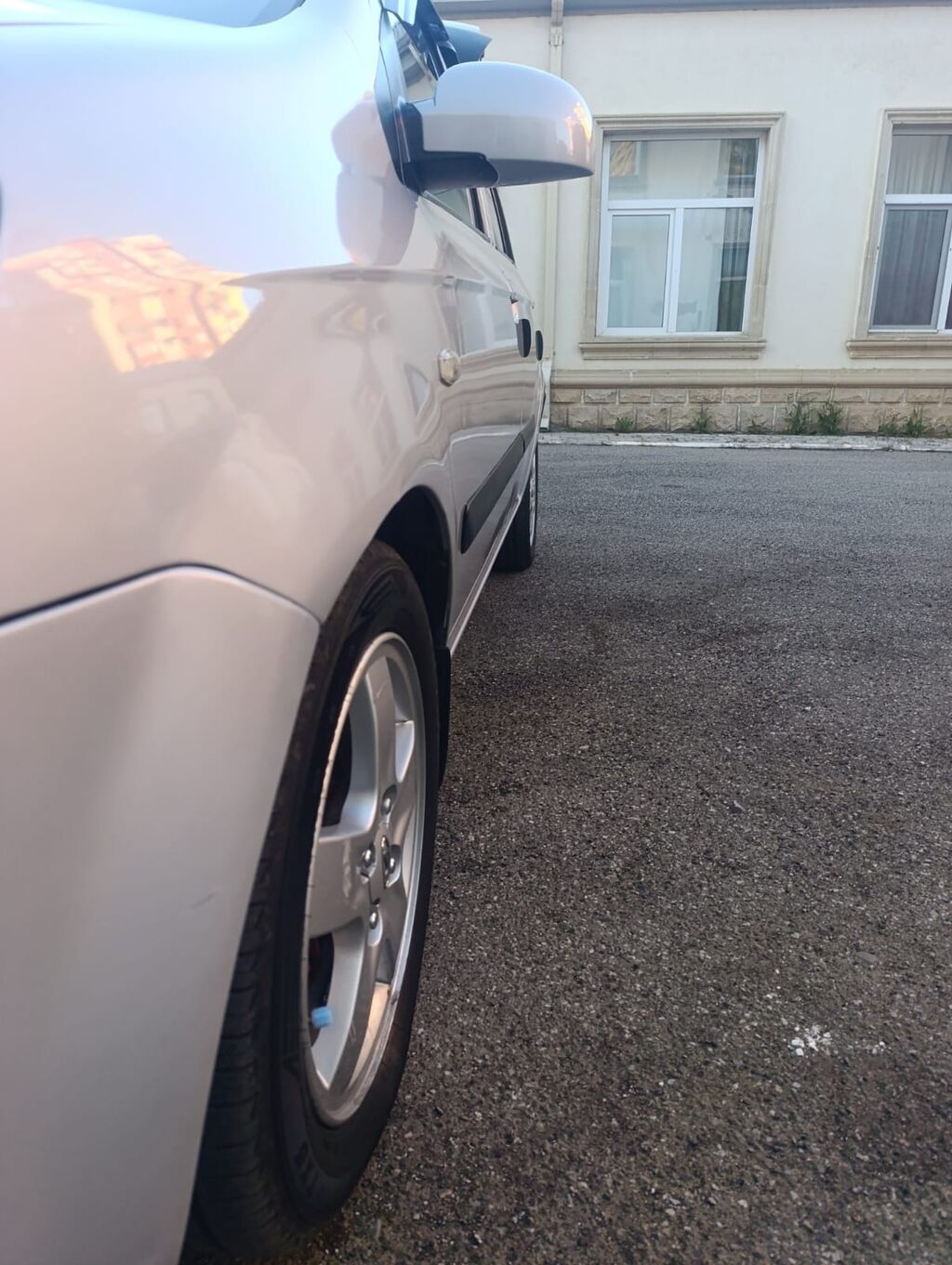 Hyundai Getz, gümüşü rəng, hetçbek gövdə. Texniki və dizayn — Avtomobillər, Bakı (3)