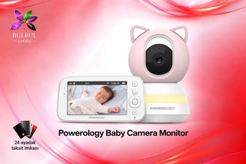 Powerology Baby Camera Monitor – Körpə Nəzarət Kamerası — Bakı