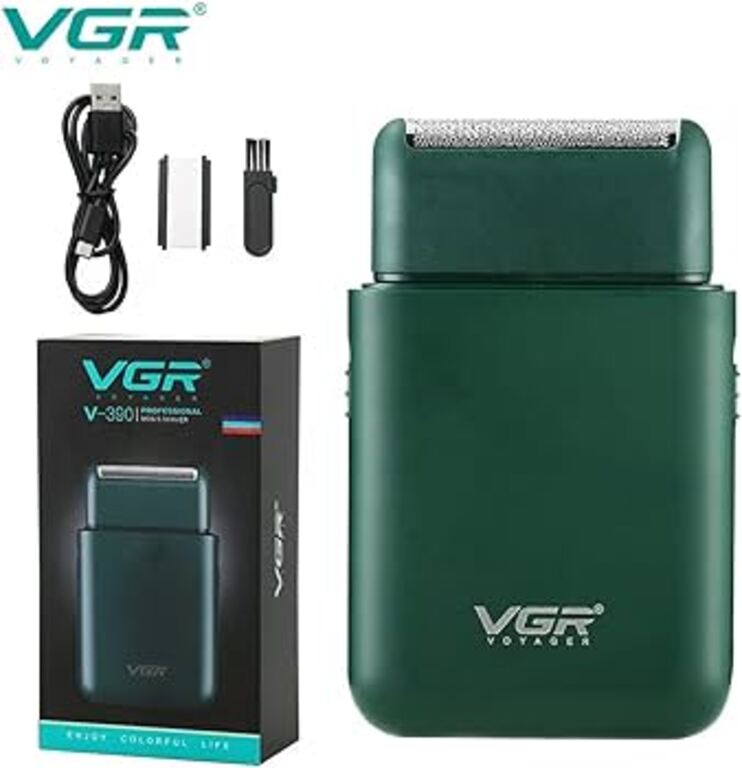 Təraş aparatı "VGR 390 Green" — Gözəllik və səhiyyə, Bakı (4)